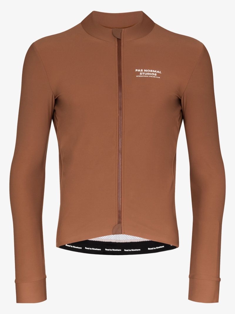 Brown Mechanism Cycling Jersey