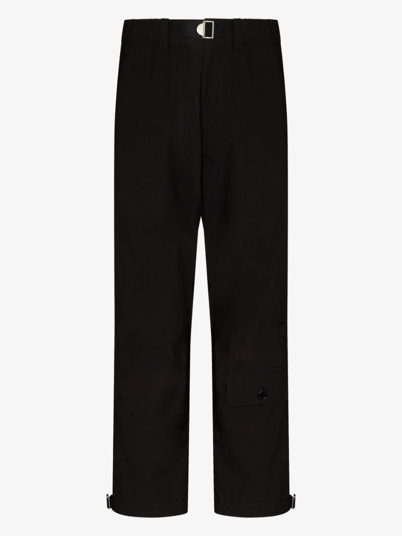 Buckled Straight Leg Trousers