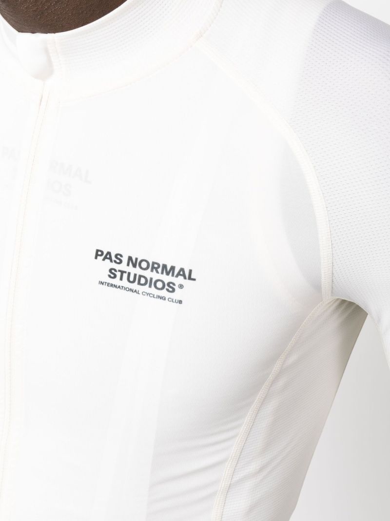 White Mechanism Cycling Jersey
