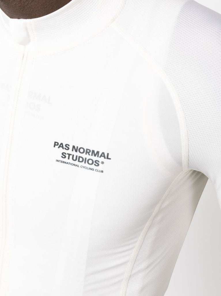 White Mechanism Cycling Jersey