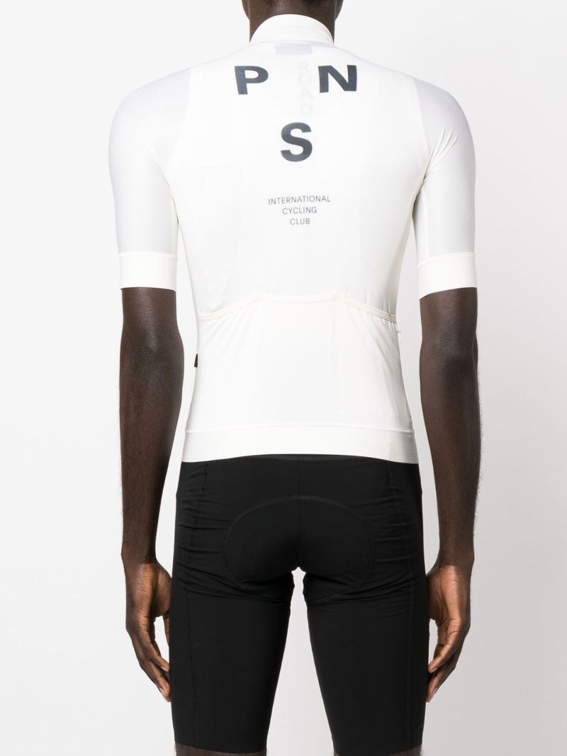 White Mechanism Cycling Jersey