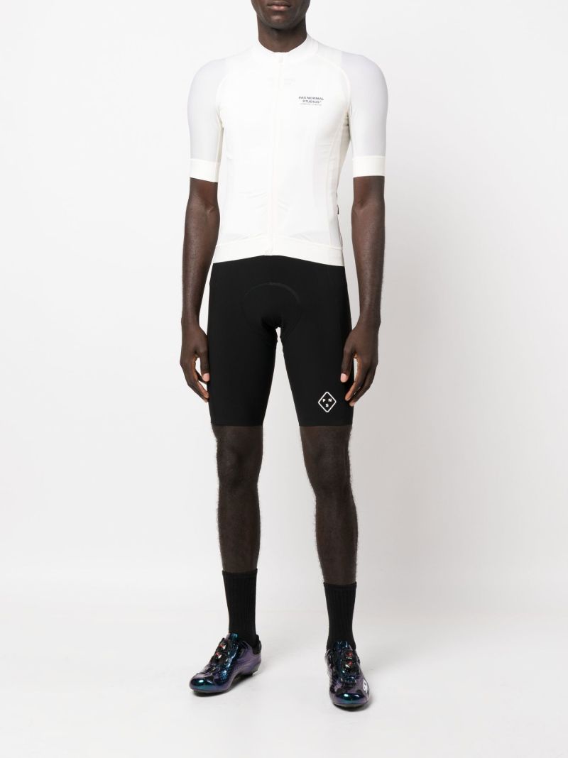 White Mechanism Cycling Jersey