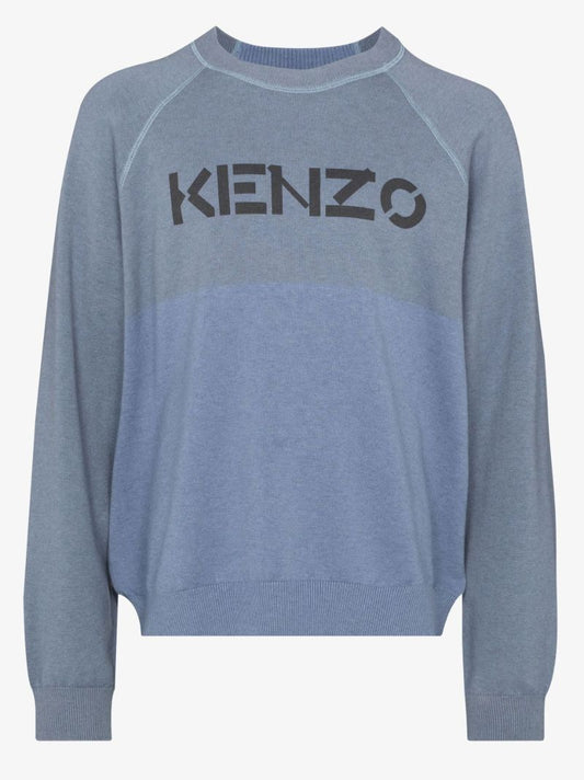 Logo Two Tone Sweatshirt