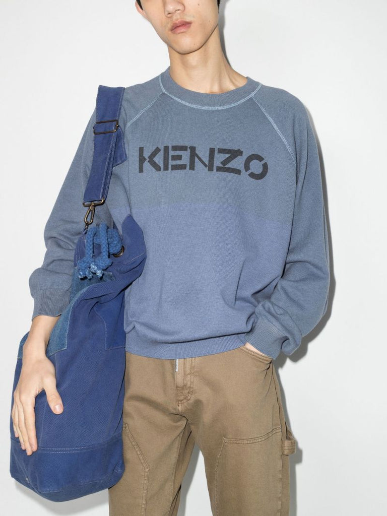 Logo Two Tone Sweatshirt