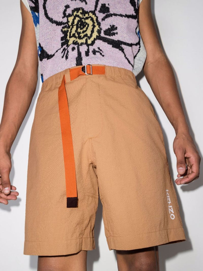 Logo Cotton Bermuda Shorts