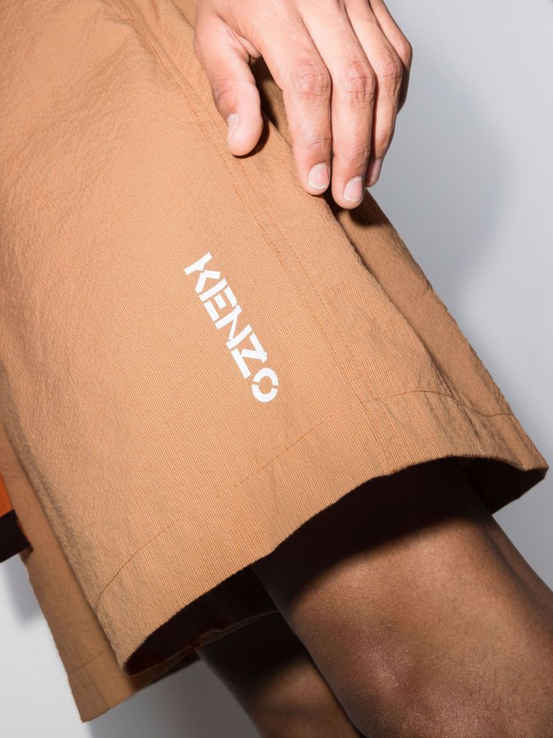 Logo Cotton Bermuda Shorts