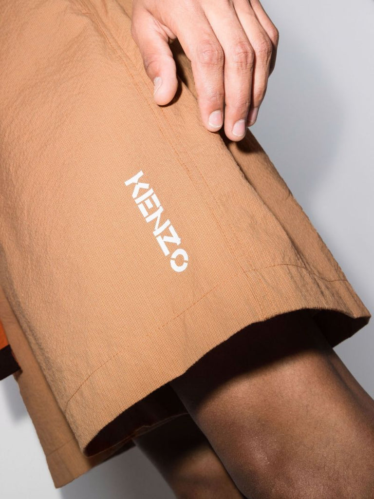 Logo Cotton Bermuda Shorts