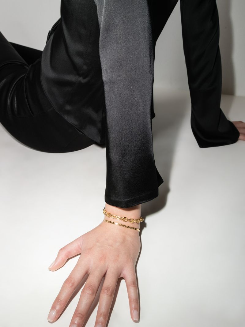 Gold-plated No. 14001 Chain Bracelet