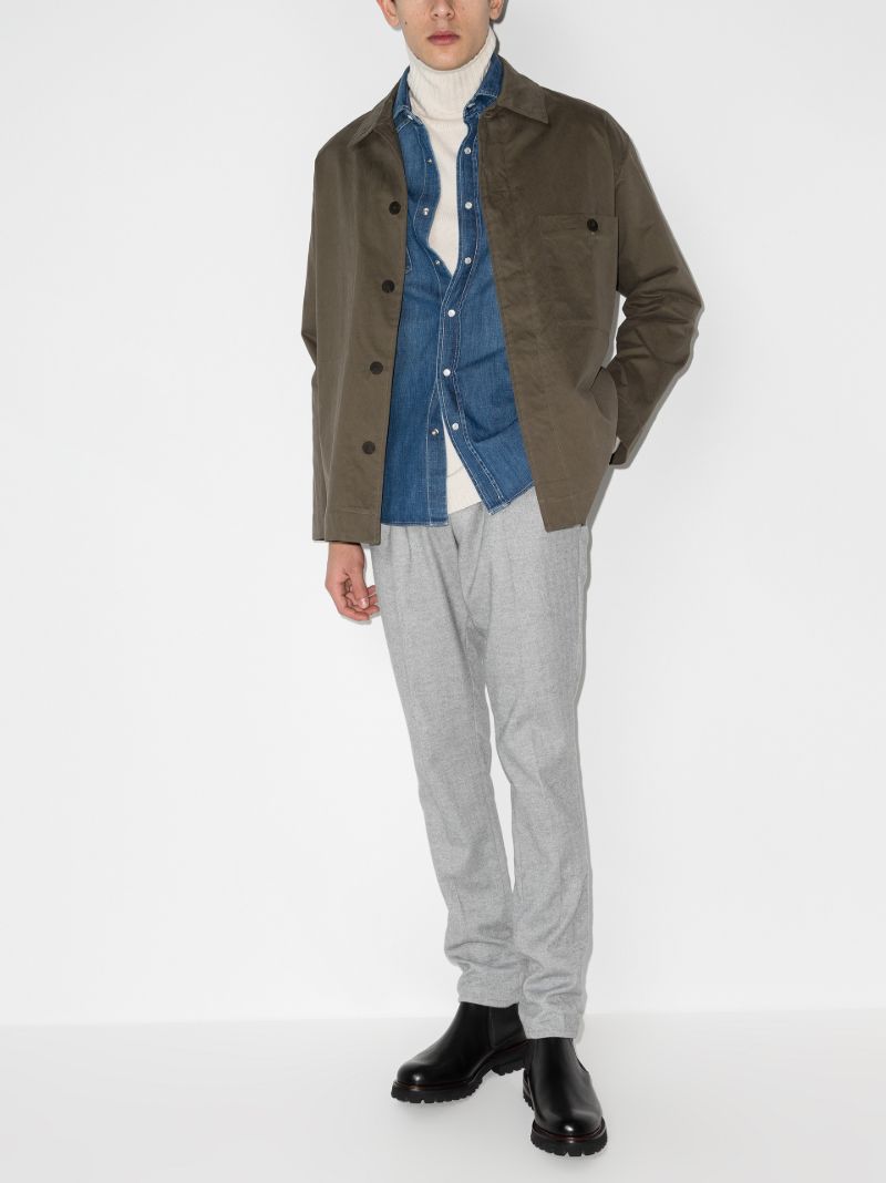 Button-down Denim Shirt