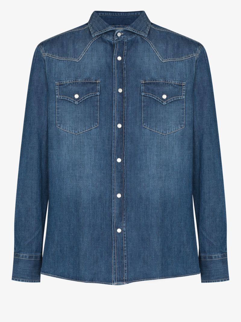 Button-down Denim Shirt