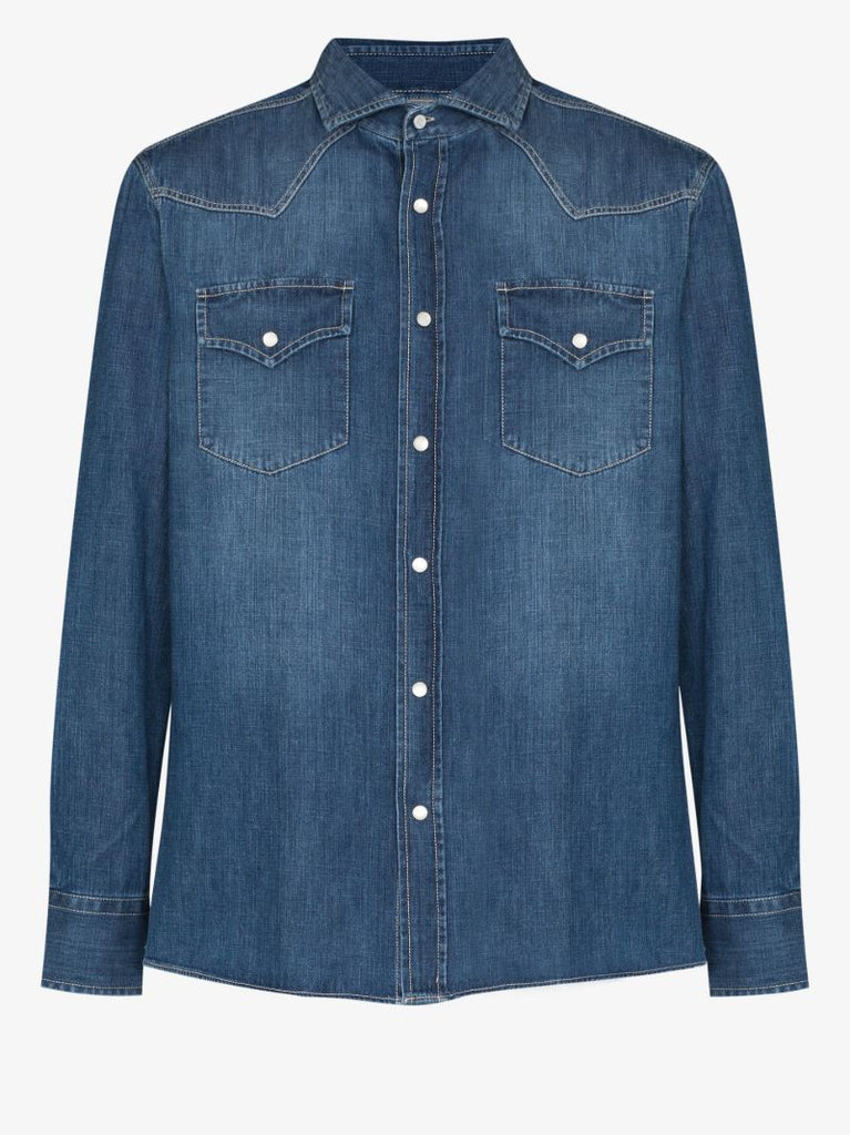 Button-down Denim Shirt