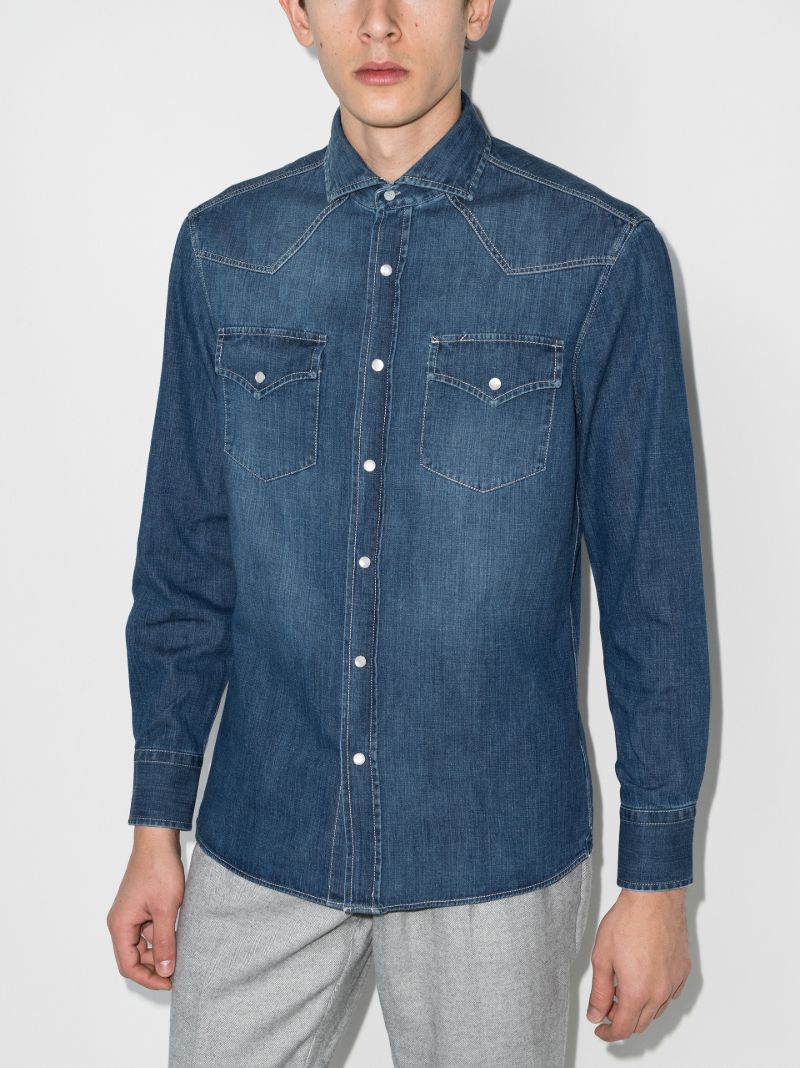 Button-down Denim Shirt