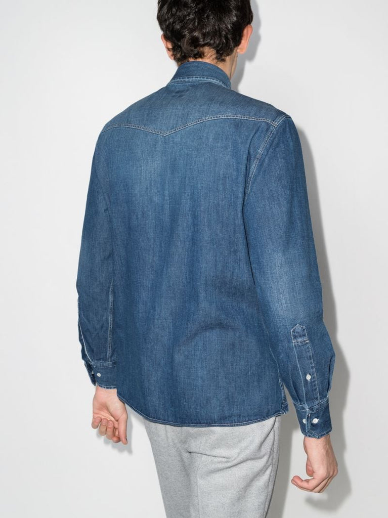 Button-down Denim Shirt