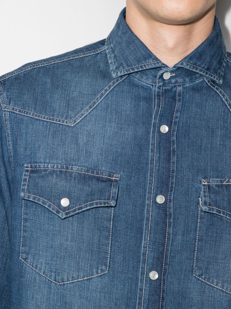 Button-down Denim Shirt