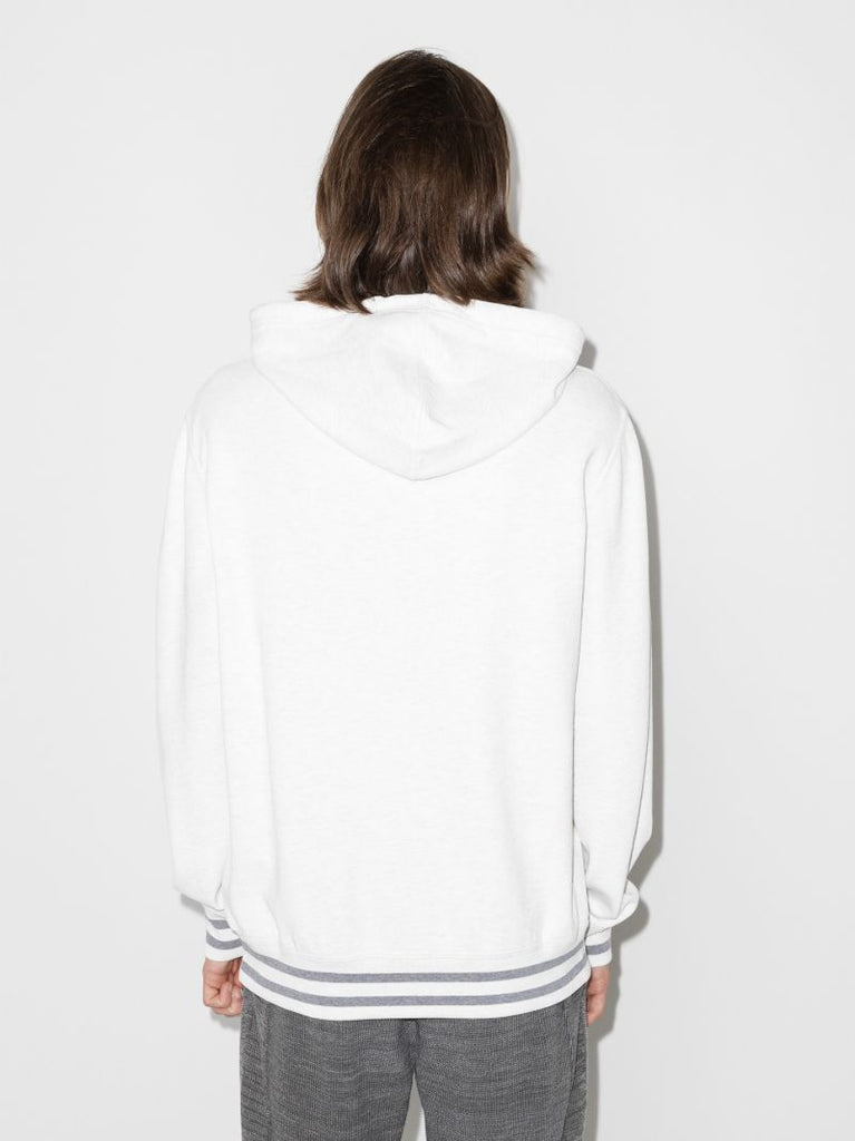 Embroidered Logo Cotton Hoodie