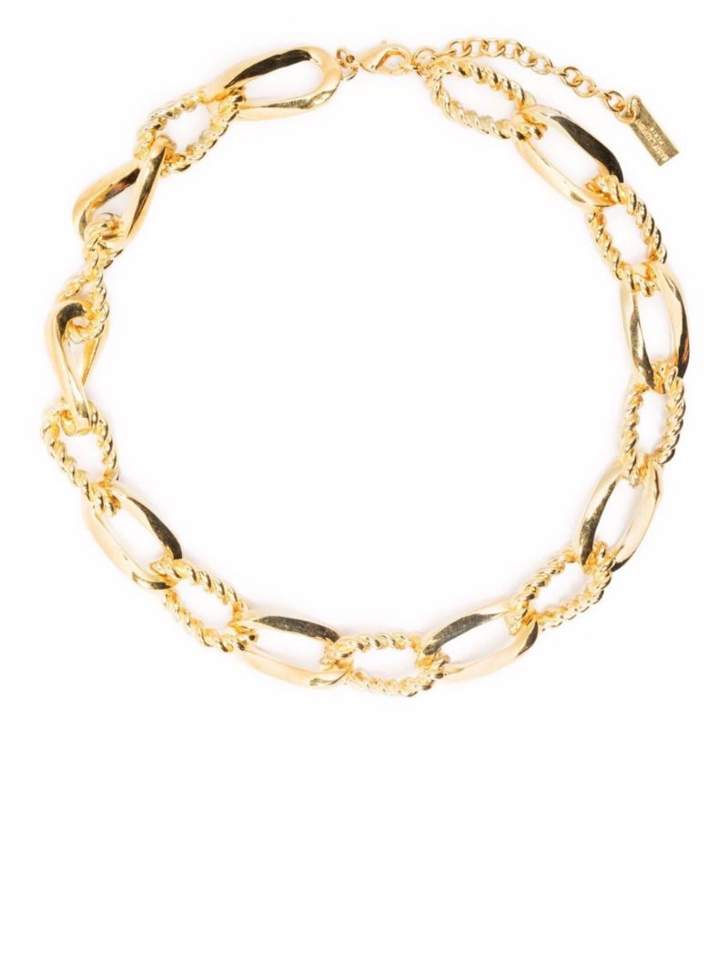 Gold-plated Chain-link Necklace