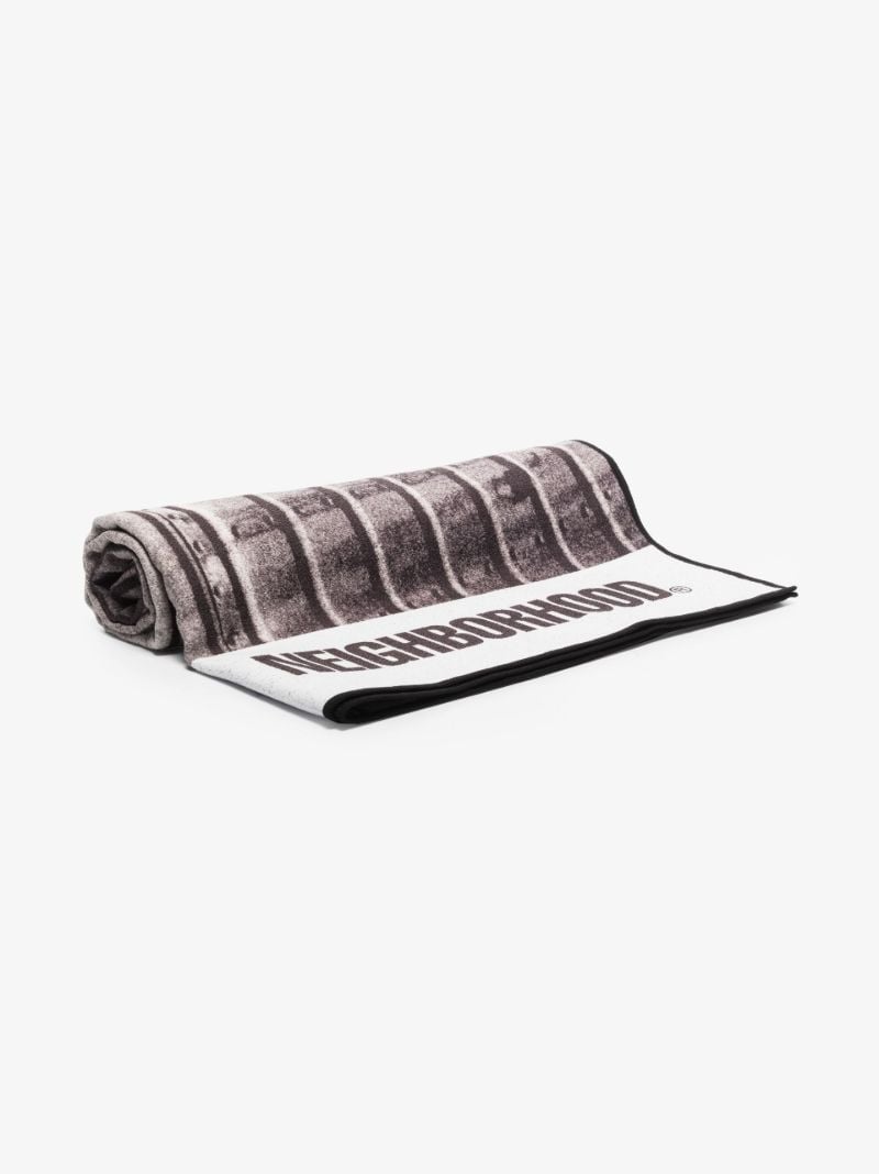 X Nomadix Black Car Print Towel