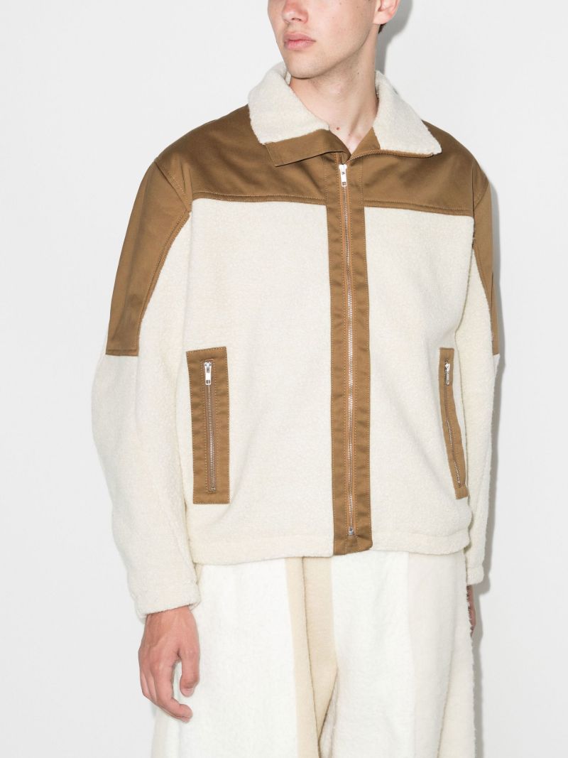 Janan Two Tone Fleece Jacket