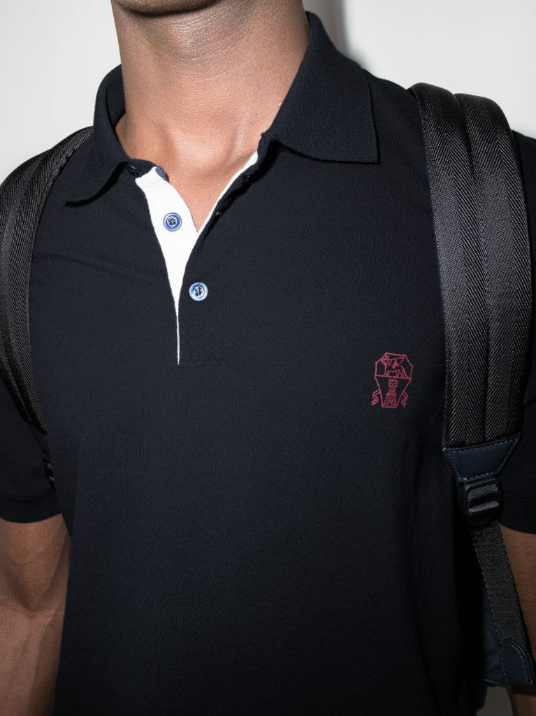Logo Cotton Polo Shirt
