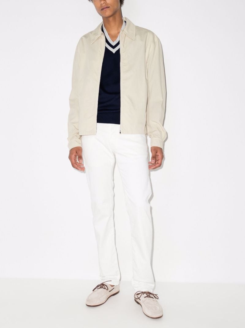 V-neck Cotton Sweater