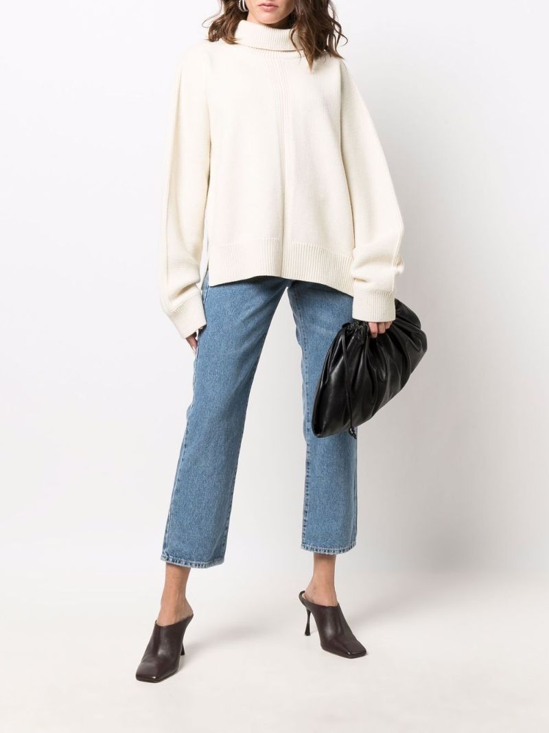 Blue Milium Straight Leg Organic Cotton Jeans