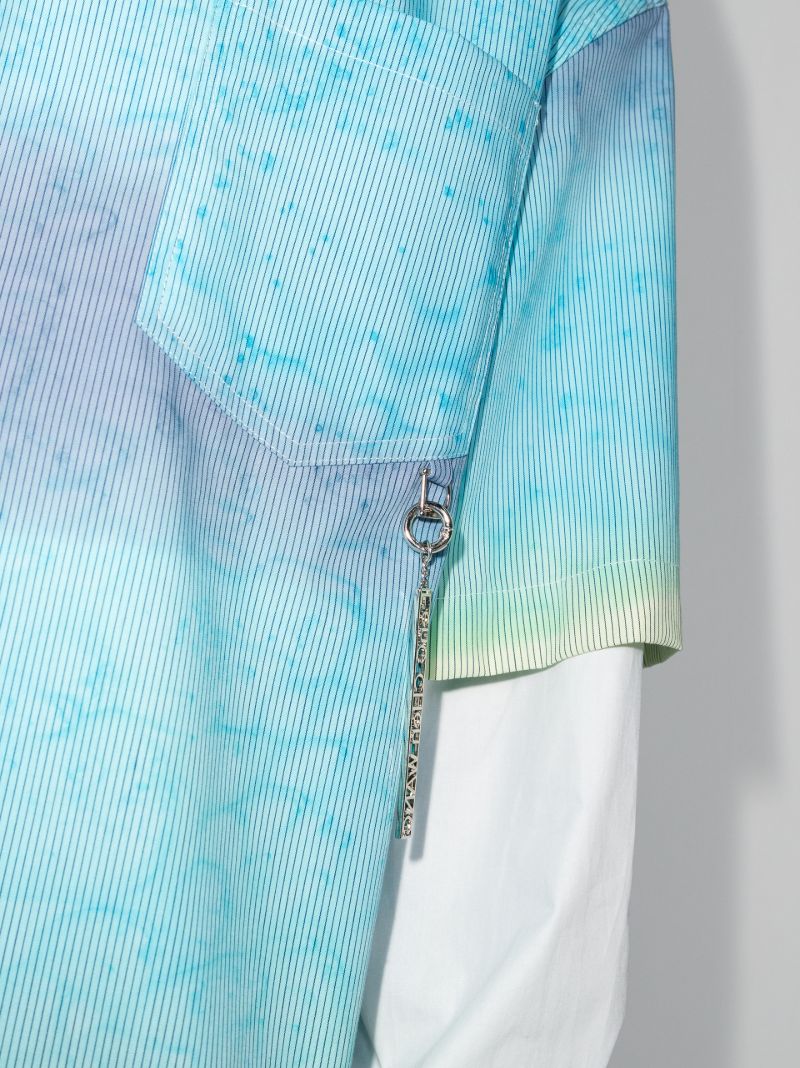 Sky Print Layered Shirt