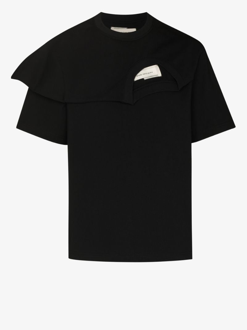 Double Collar Cotton T-shirt