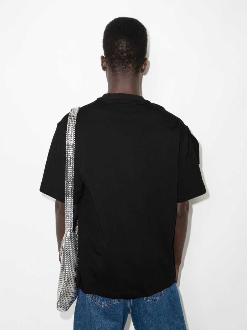 Double Collar Cotton T-shirt