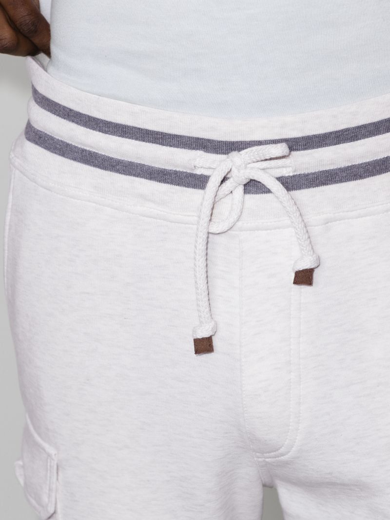 Cargo Cotton Track Shorts