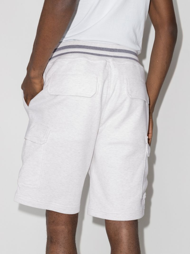Cargo Cotton Track Shorts