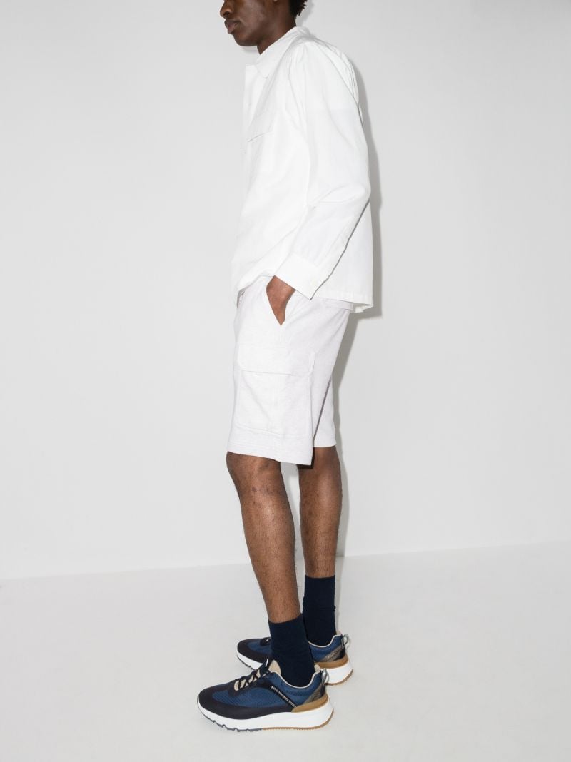 Cargo Cotton Track Shorts