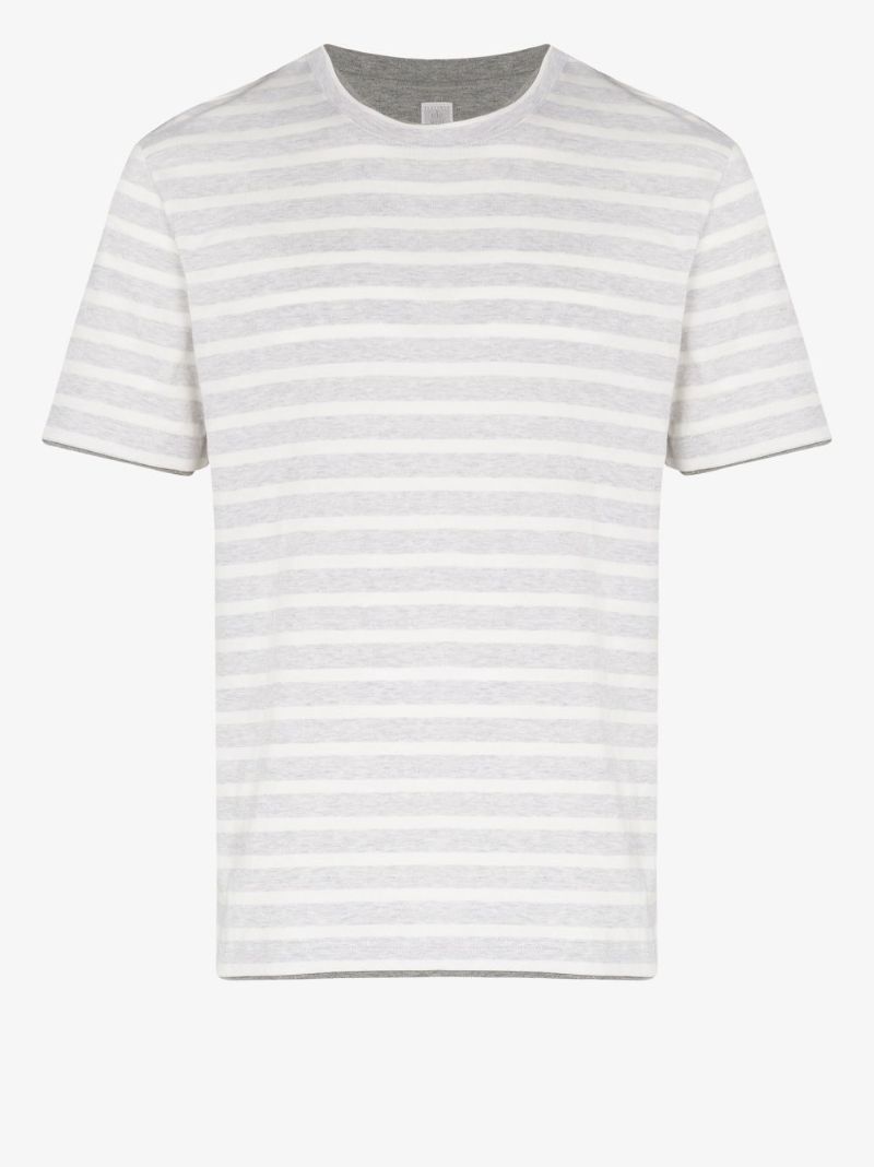 Striped Cotton T-shirt