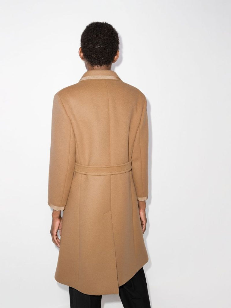Gg Chain Single-breasted Coat