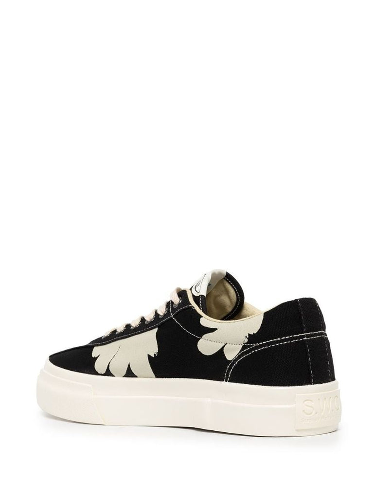 Black Dellow Shroom Hands Sneakers