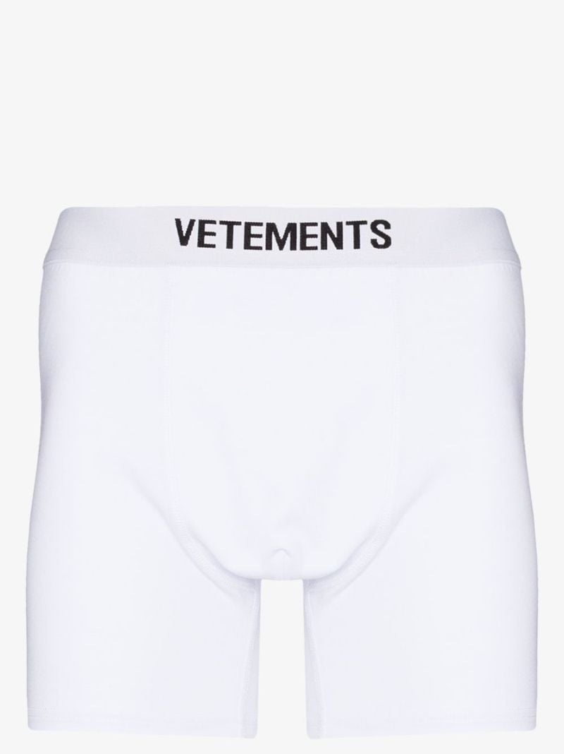 Logo Waistband Cotton Boxer Shorts