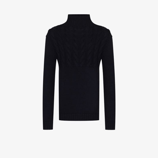 Roll Neck Wool Sweater