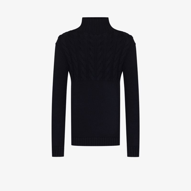Roll Neck Wool Sweater