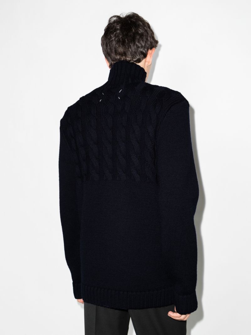 Roll Neck Wool Sweater