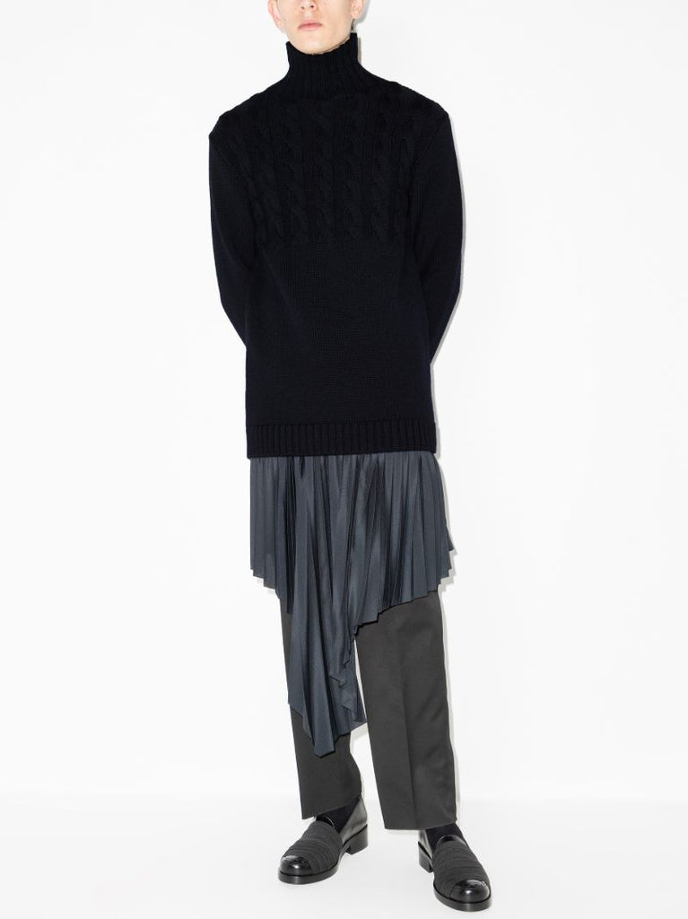 Roll Neck Wool Sweater