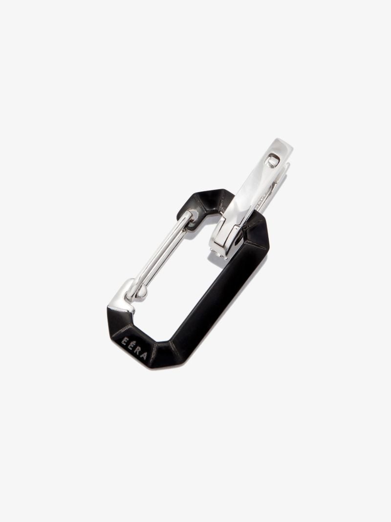 18k Black Gold Chiara Small Diamond Earring