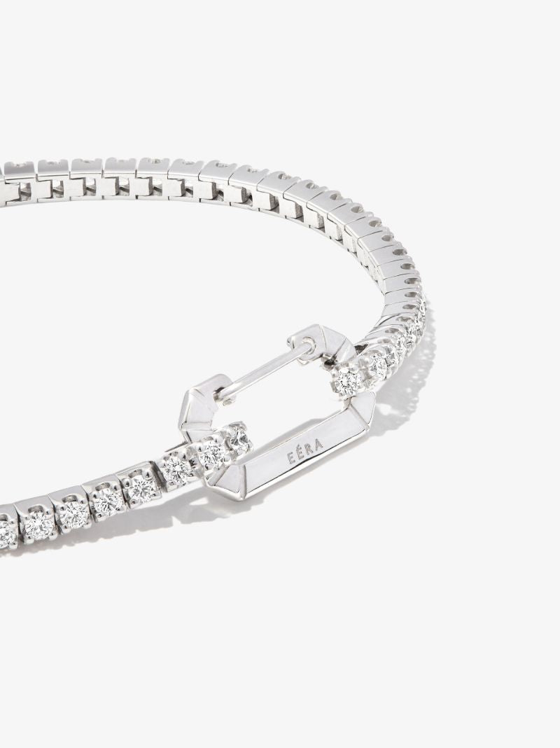 18k White Gold Paris Diamond Bracelet