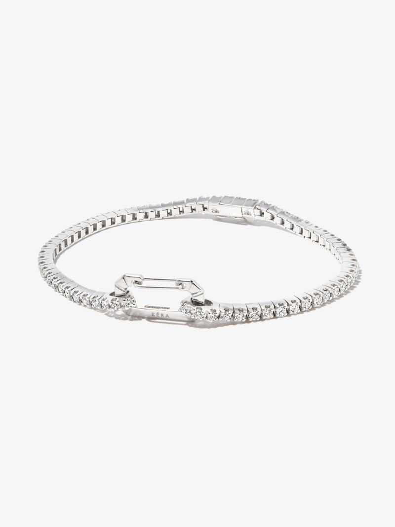 18k White Gold Paris Diamond Bracelet