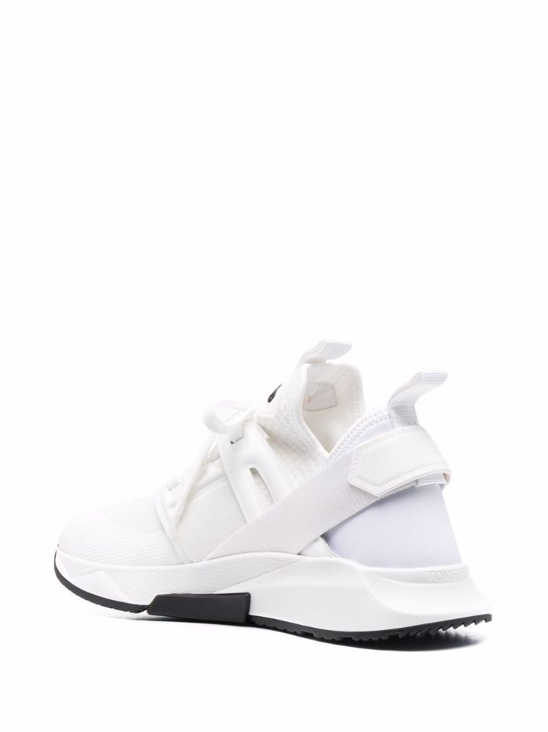 White Jago Leather Sneakers