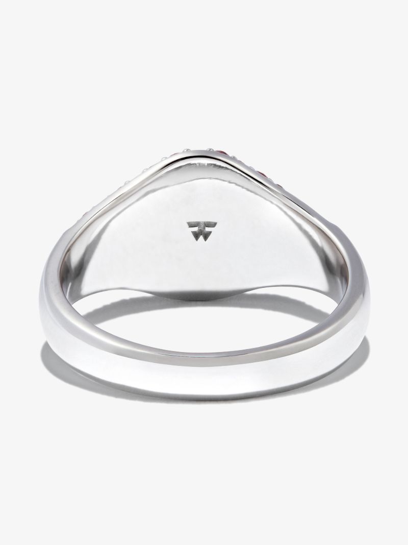 Sterling Silver Mini Crystal Cocktail Ring