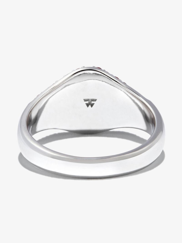 Sterling Silver Mini Crystal Cocktail Ring