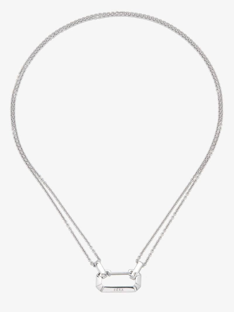 18k White Gold Lucy Chain Necklace