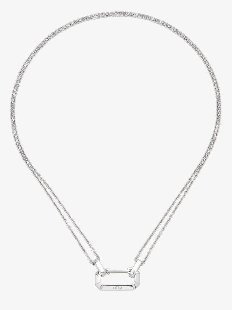 18k White Gold Lucy Chain Necklace