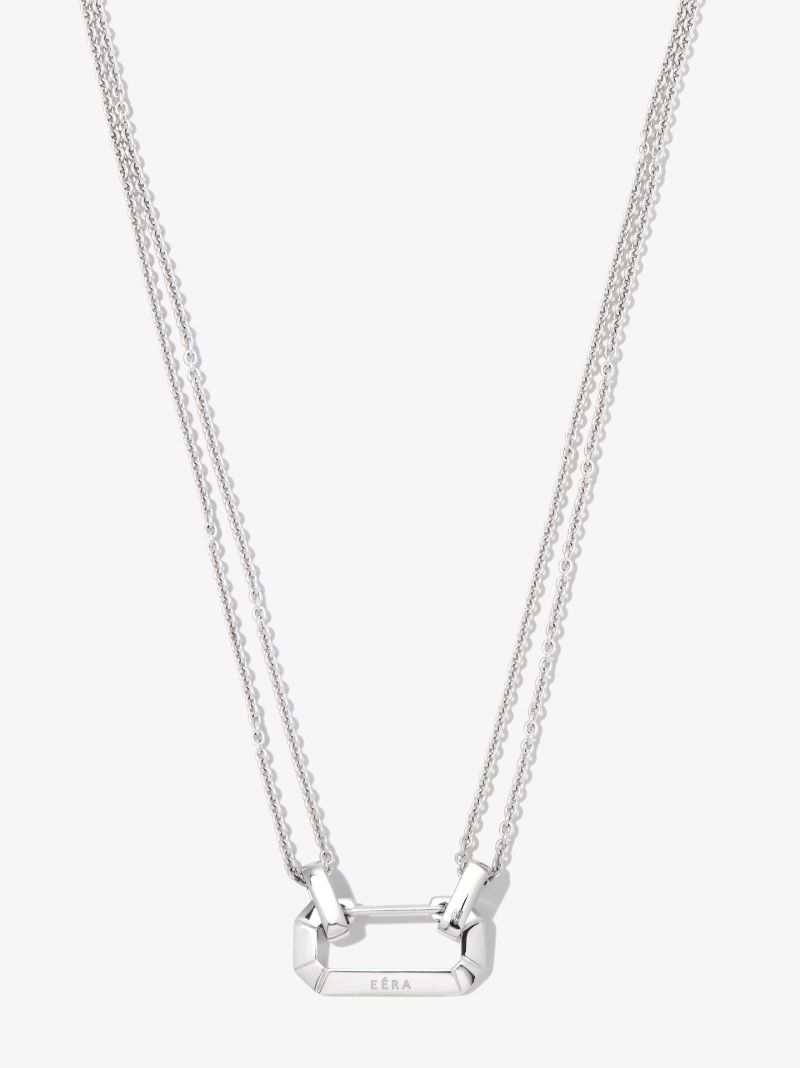 18k White Gold Lucy Chain Necklace