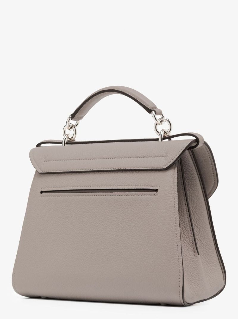 Gancini Leather Tote Bag