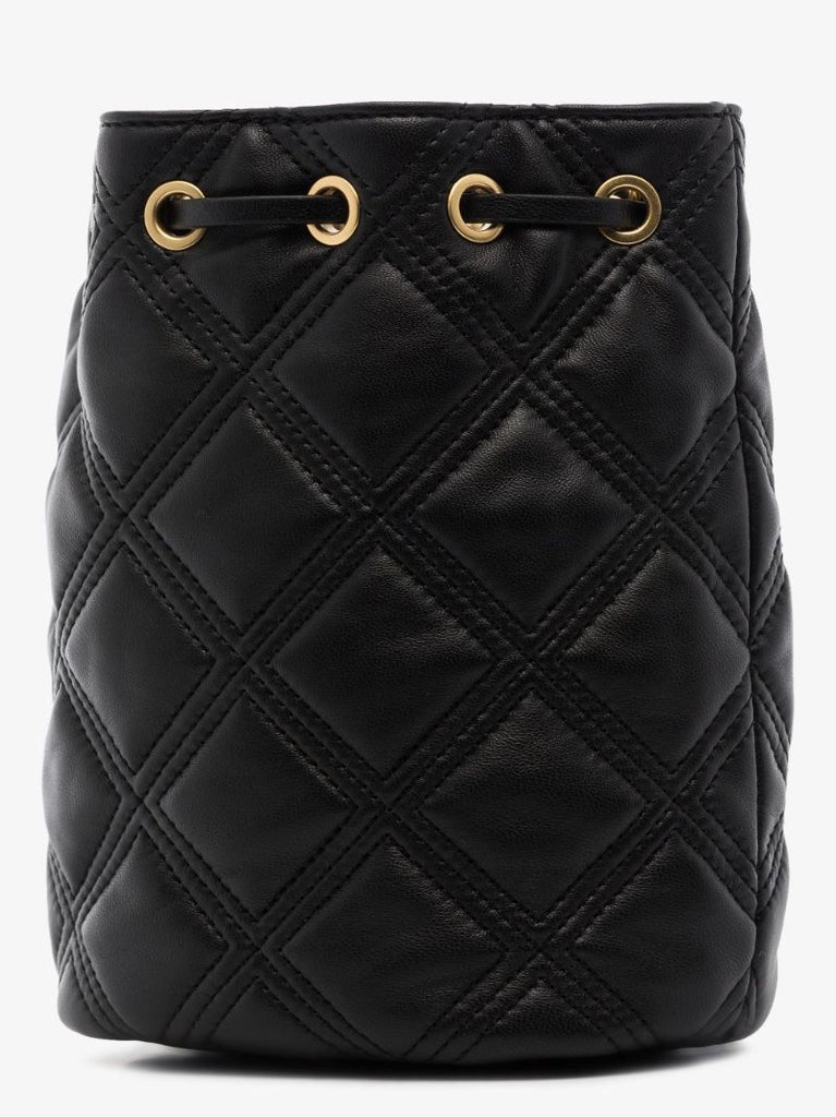 Black Fleming Mini Bucket Bag